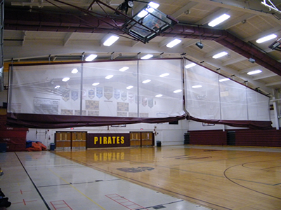 NGE Inc - Gymnasium Divider Curtains